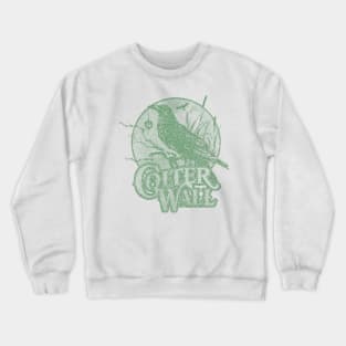 COLTER WAL PAPER//Green solid style Crewneck Sweatshirt